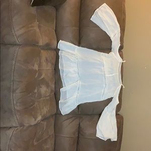 Haute society cotton blouse